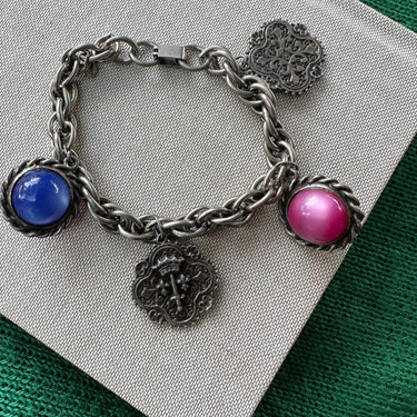1960s Silver Charm Bracelet Bloomers and Frocks